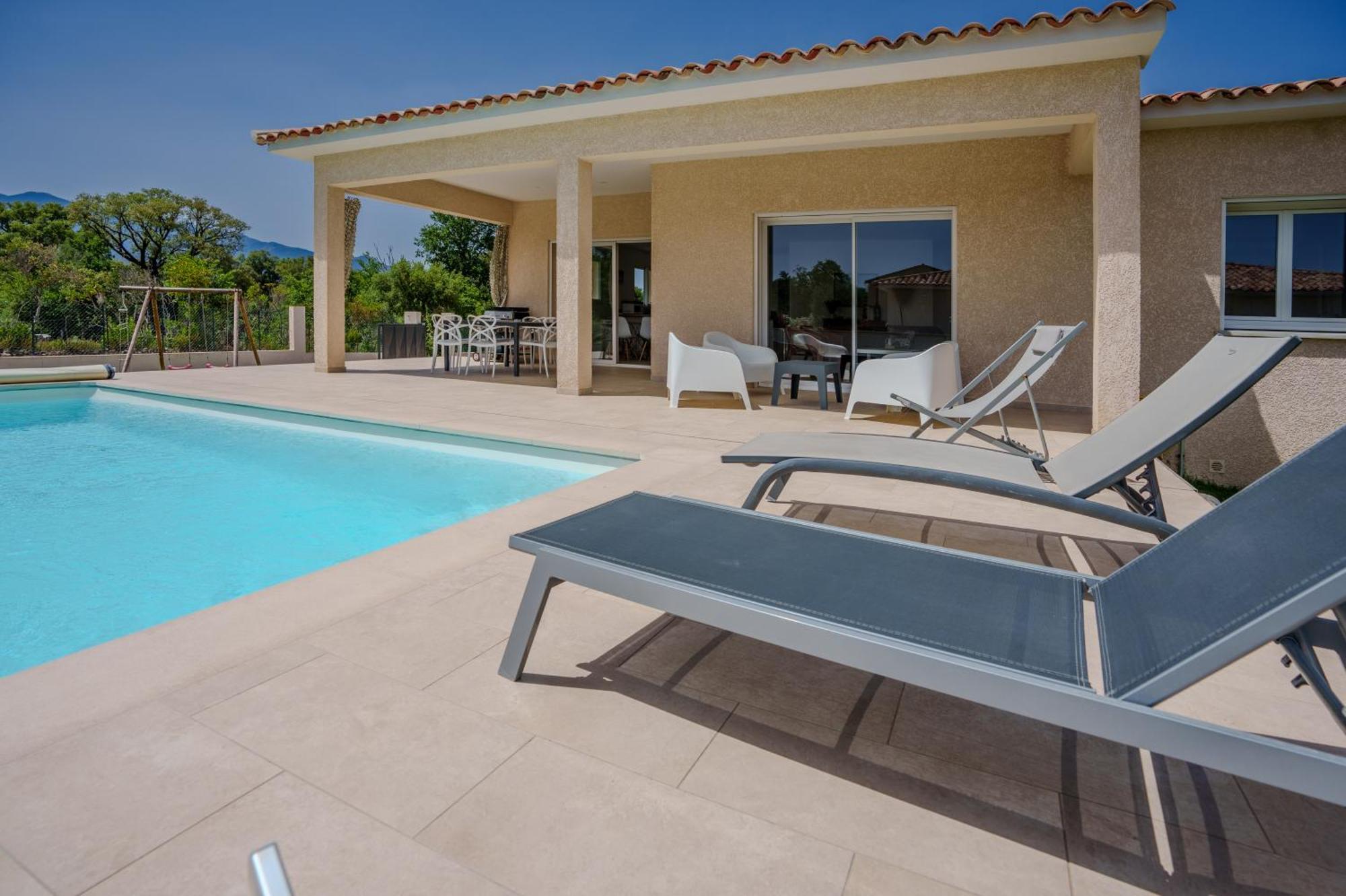 Villa Clara Piscine Chauffee Prunelli-di-Fiumorbo Dış mekan fotoğraf
